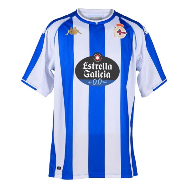 Tailandia Camiseta Deportivo Coruna Primera Equipación 2021/2022 Azul